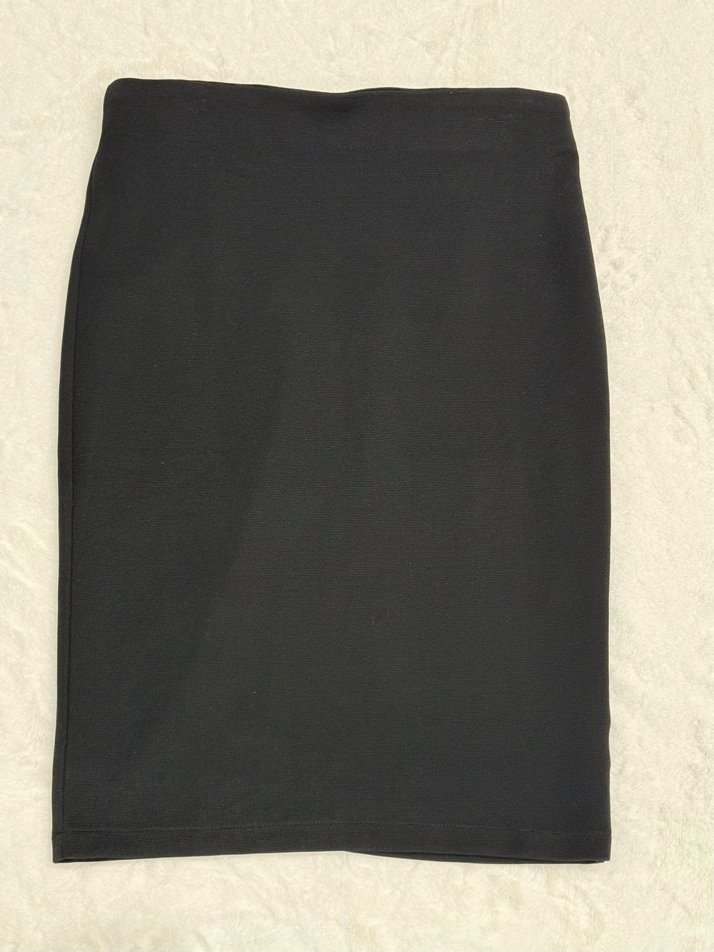 Philosophy Sleek Black Pencil Skirt